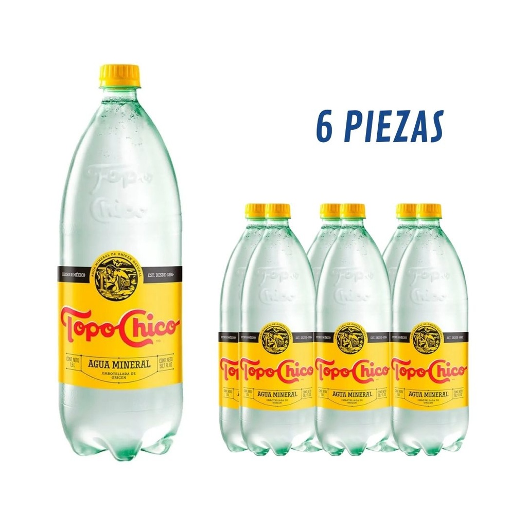 TOPO CHICO AGUA MINERAL 1.5 LT
