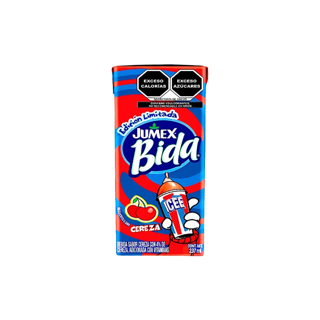 BIDA TETRA ICEE CEREZA 237 ML