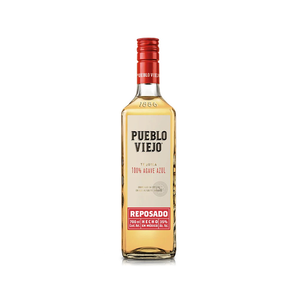 TEQ PUEBLO VIEJO REPOSADO 700 ML