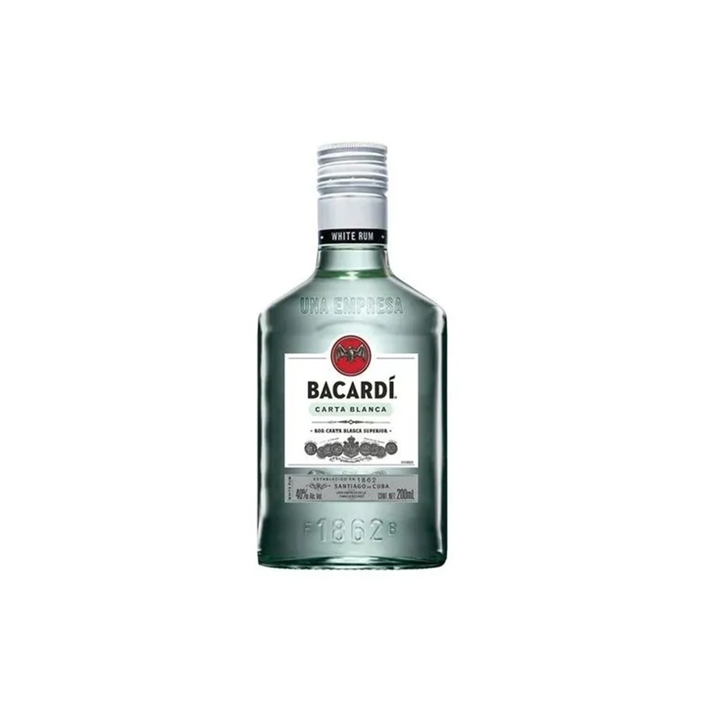 RON BACARDI CARTA BLANCA 200 ML