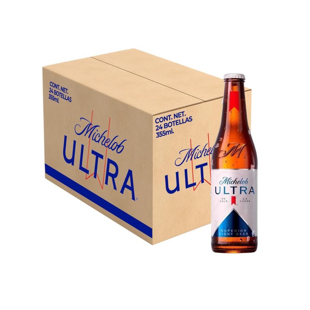 MICHELOB ULTRA LIGHT VIDR 355 ML