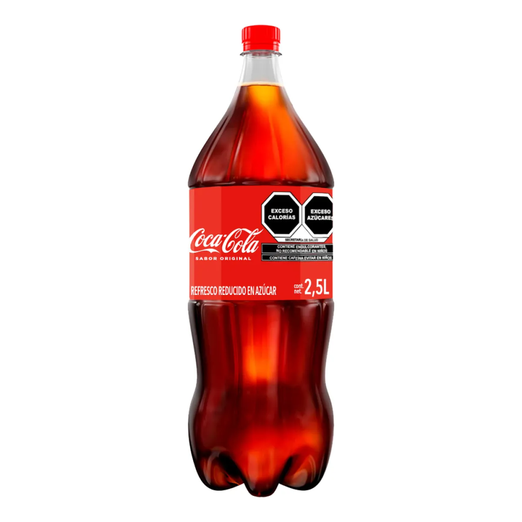 COCA COLA NO RETORNABLE 2.5 LT