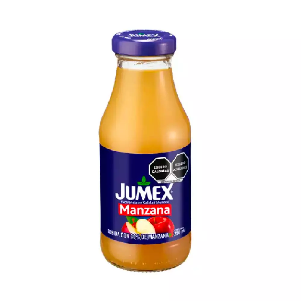 JUMEX BOTELLIN MANZANA 250 ML