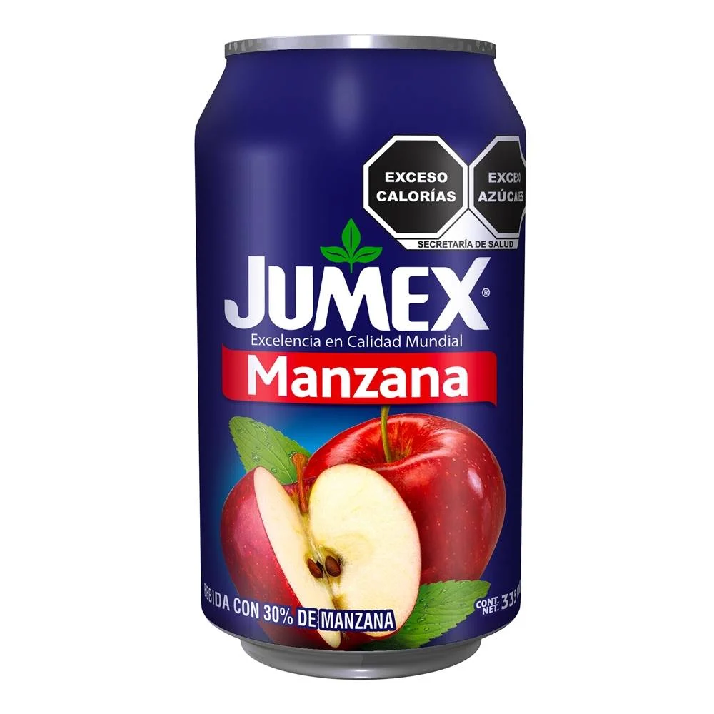 JUMEX LATA MANZANA 355 ML