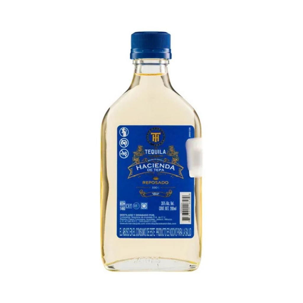 TEQ HACIENDA DE TEPA REPOSADO 200 ML