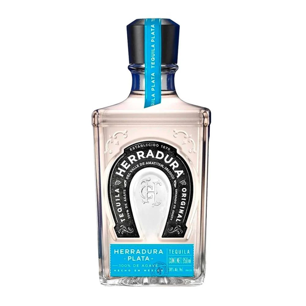 TEQ HERRADURA PLATA 950 ML
