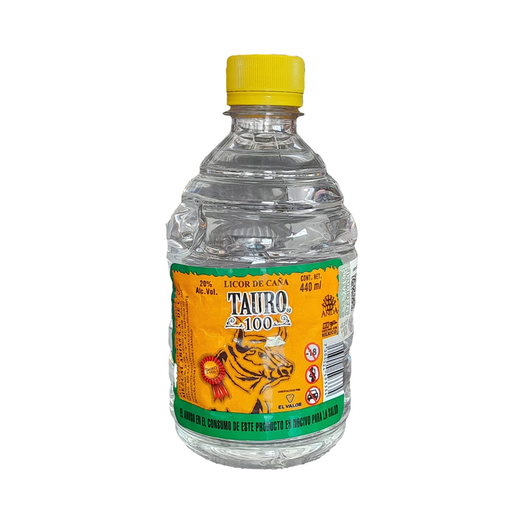 LICOR DE CANA TAURO PLATA PET 440 ML