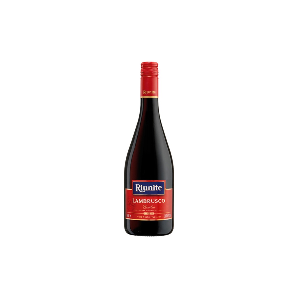 VINO ROSADO RIUNITE LAMBRUSCO 750 ML
