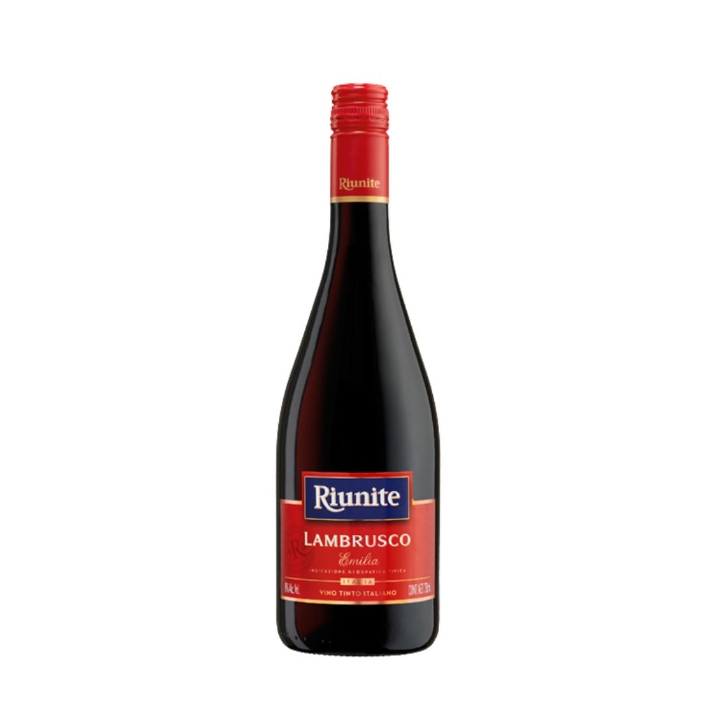 VINO TINTO RIUNITE LAMBRUSCO 750 ML