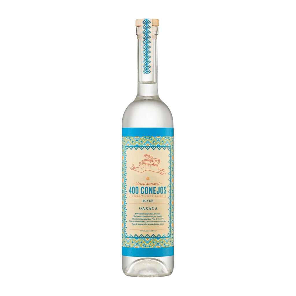 MEZCAL 400 CONEJOS JOVEN 750 ML