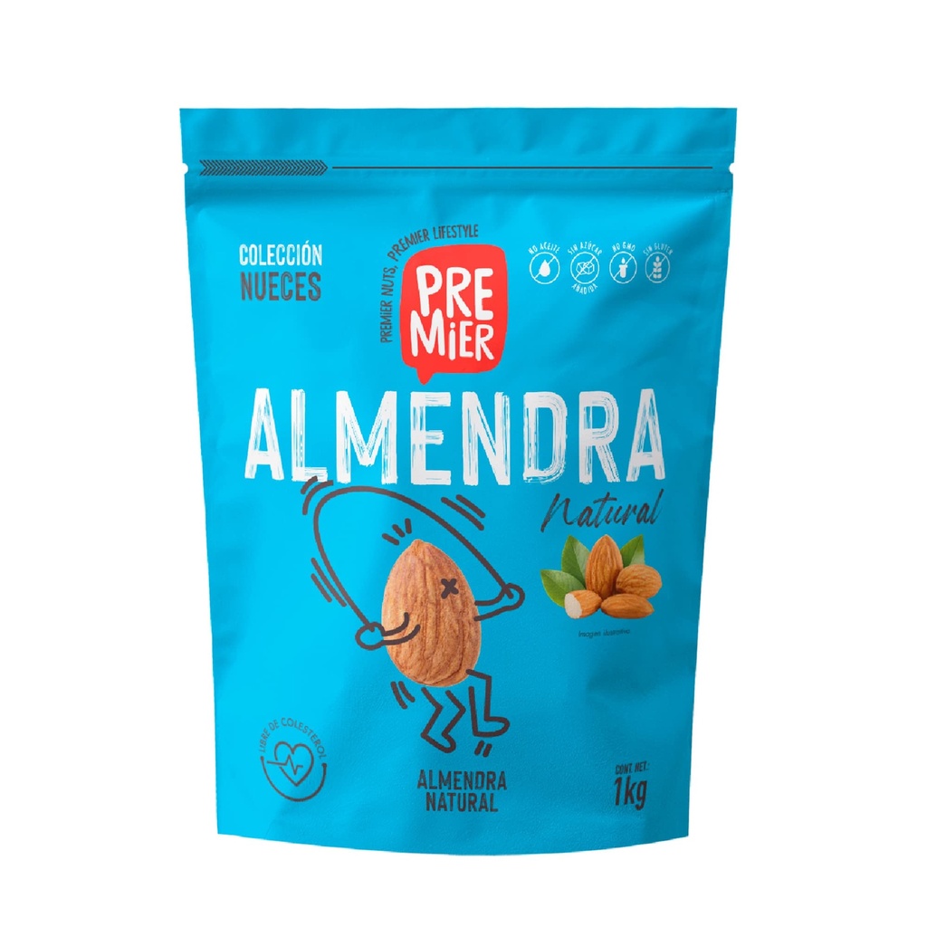 ALMENDRA NATURAL PREMIER  1 KG