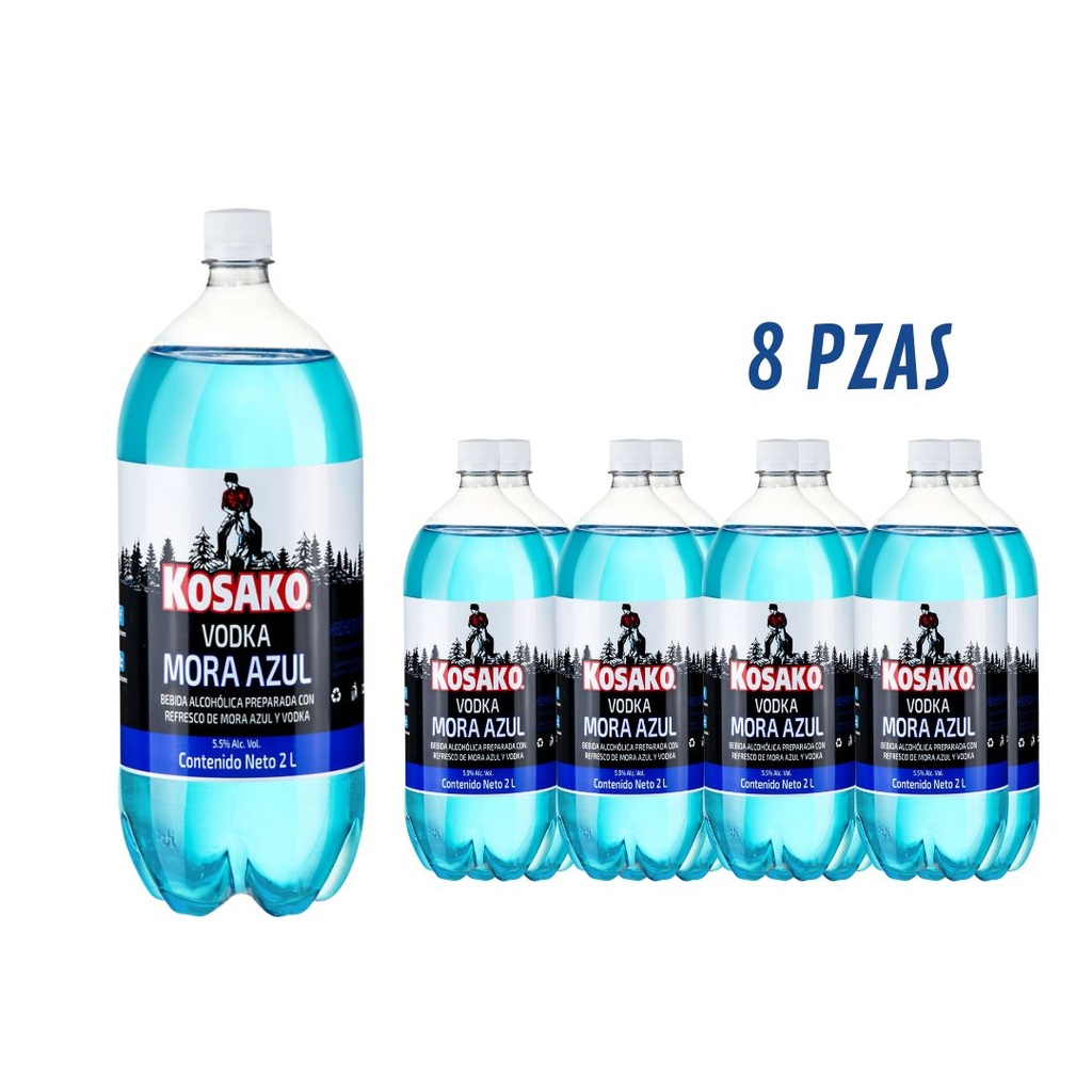 BEBIDA KOSAKO MORA AZUL  2 LT