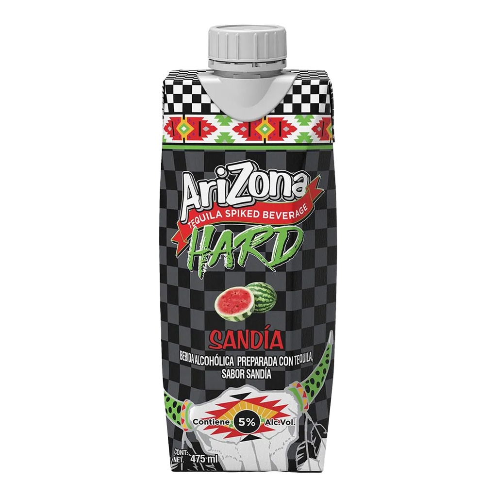 ARIZONA HARD TETRA SANDIA 475 ML