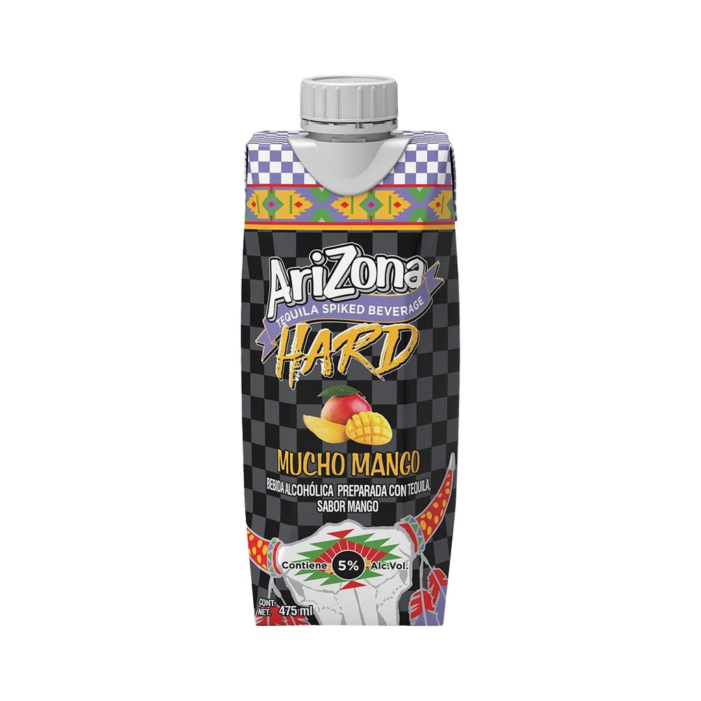 ARIZONA HARD TETRA MANGO 475 ML