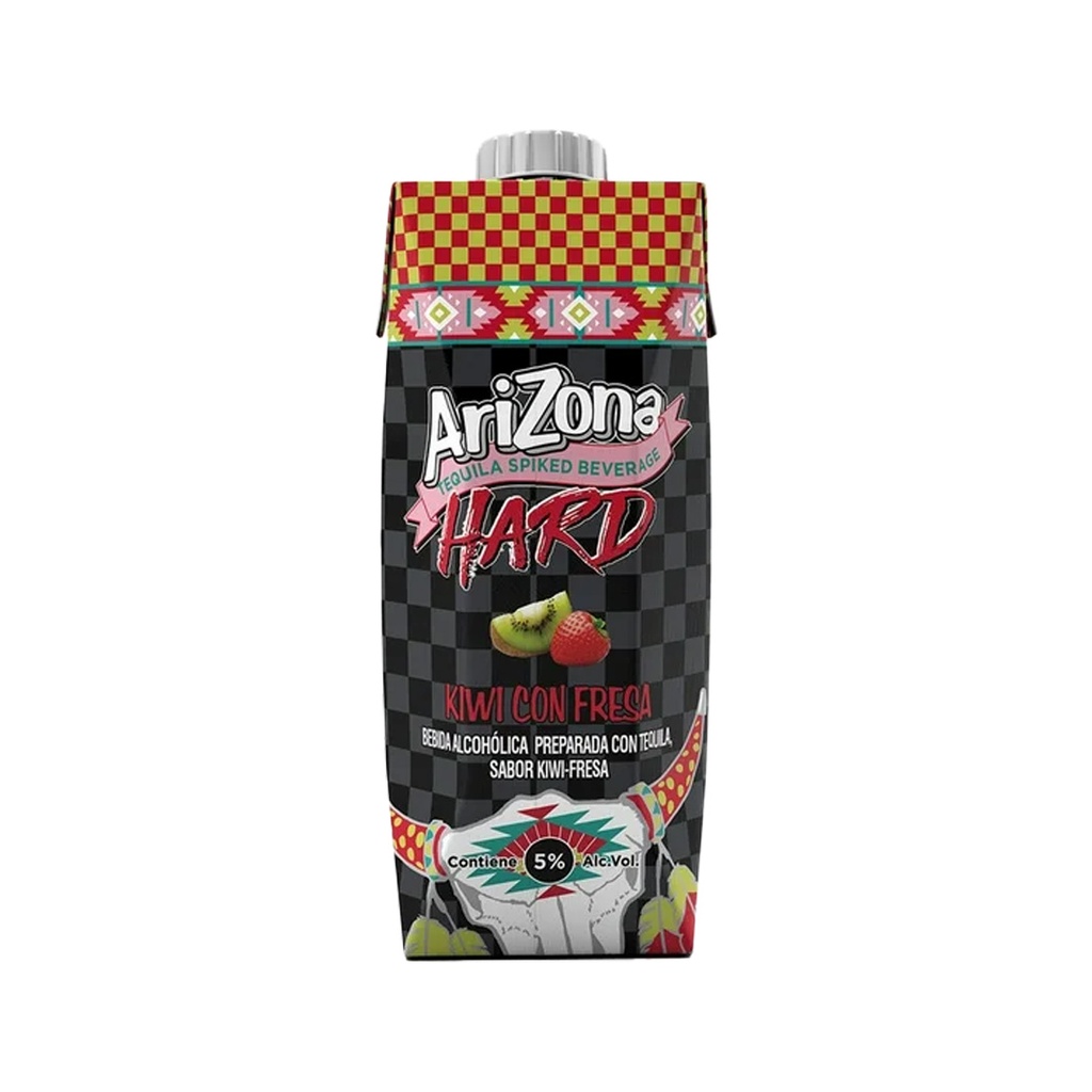 ARIZONA HARD TETRA KIWI FRESA 475 ML
