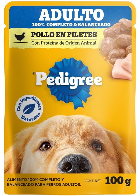 PEDIGREE POUCH POLLO ADULTO 100 GR
