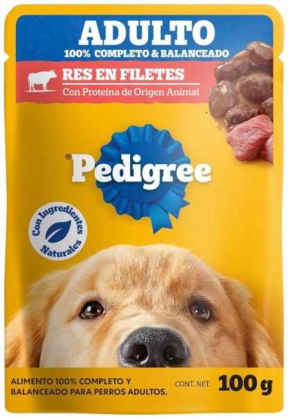 PEDIGREE POUCH RES ADULTO 100 GR